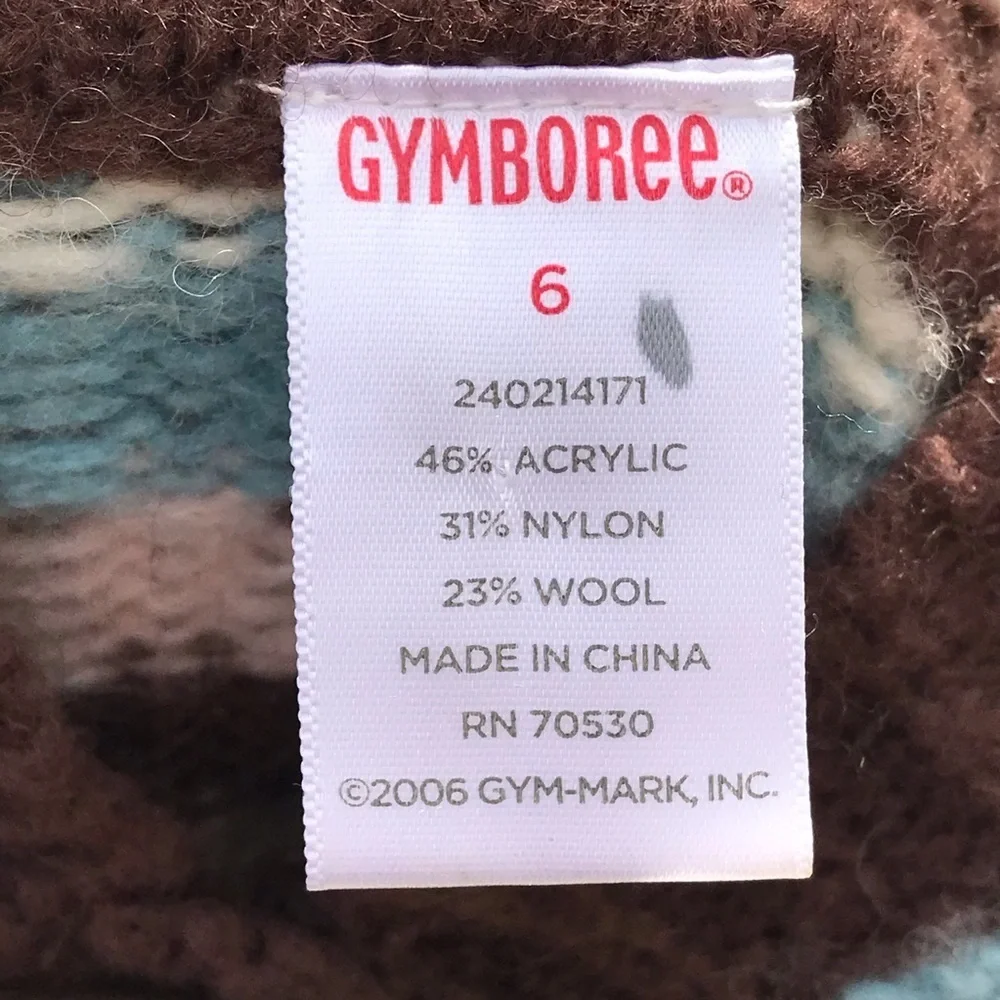 Gymboree Wool Toggle Button Front‎ Sweater Hoodie Park City Luxe Line
